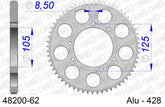Corona AFAM 48200-62 in all. passo 428 HM-HONDA CRE F 125 BAJA 4T 2011  -2016
